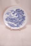 Wedgewood Flow Blue Countryside Collector Plate