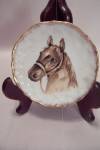 Occupied Japan Handpainted Horse Collector Plate