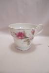 Porcelain Rose Decorated Demitasse Cup