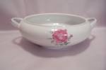 Imperial Rose Pattern Serving Bowl With Handles