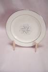 Fine China Silver Trimmed Bread & Butter Plate