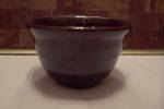 Brown Glazed Pottery Bowl