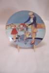 Scotty Goes Shopping Collector Plate By Norman Rockwell