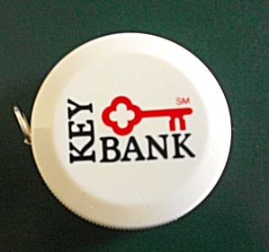 Round Tape Measure Advertising Key Bank Of New York