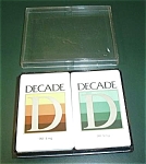 OLD DECADE CIGARETTE PLAYING CARDS WITH CASE