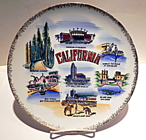 California State Vintage Collector Plate