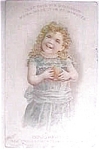 Vintage ad mince meat pie little girl