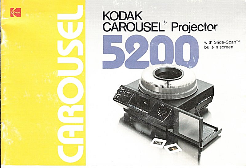 Kodak Carousel 5200 Projector - Downloadable E-manual