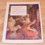 Pussy-Cat & Bow Wow Wow 1915 Mother Goose Book Print Volland Edition