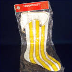 Shiny Brite Elf Boot Christmas Stocking Mint in Package