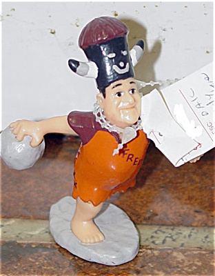 Dakin Pvc Fred Flintstones Figure Bowling 1994