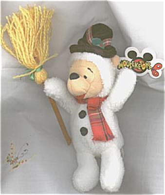 Disney Snowman Pooh Bean Bag, 1998