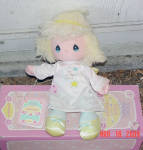 Applause Precious Moments December Angie Girl Doll 1988