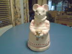 House of Lloyd Lady Mouse Cookie Jar 1990