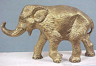 Heavy Brass Elephant