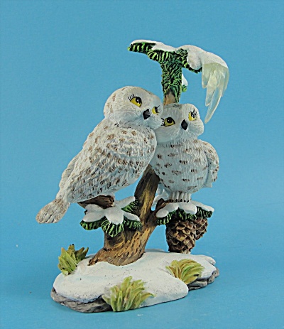 Hamilton Collections Snow Owls