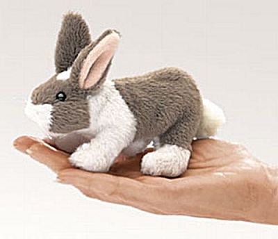 Folkmanis Finger Puppet Bunny Rabbit