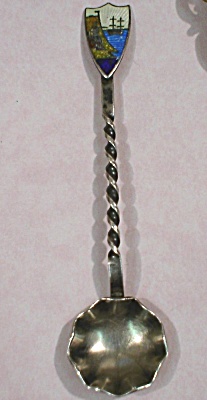 Miniature Sterling Silver Souvenir Spoon