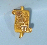10kt Gold Fraternity Lapel Pin