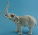Vintage East German Porcelain Elephant