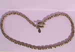 Silver and Gold Choker by Designer Lindy Freed
