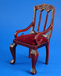Dollhouse Wood Arm Chair