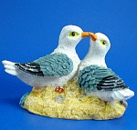 Resin Seagull Pair Figurine