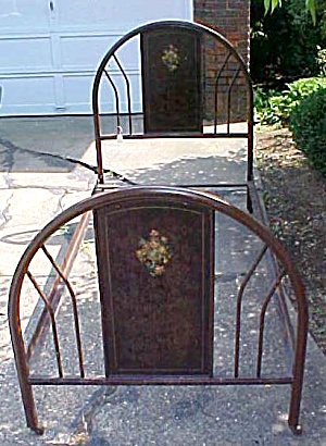 Antique Iron Bed Frame