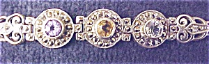 Bracelet Sterling Silver Topaz Amethyst Citrine