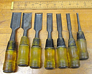 Stanley Butt Chisel Set Of 7 No. 60