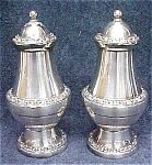 Ornate Silver Plated Salt & Pepper England