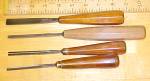 Buck Brothers Carving Chisel Set of 4 Gouges