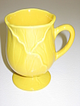 Metlox Poppytrail Lotus Yellow Cup Mug