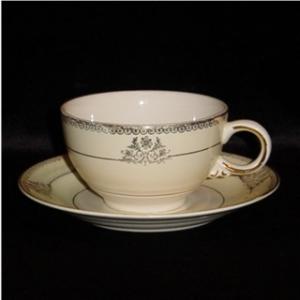 Crown Potteries Cup & Saucer Set