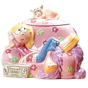 Disney Lizzie Cookie Jar