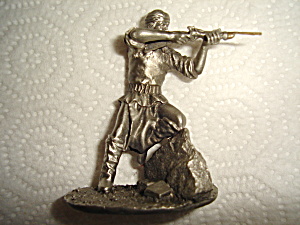 Hudson Pewter Indian Figurine
