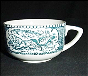 Currier And Ives Coffee Cup