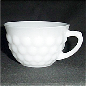 Anchor Hocking Milk Glass Bubble Cup