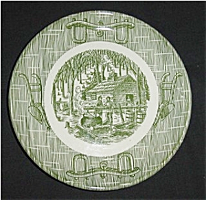 Currier And Ives Bread & Butter Plate