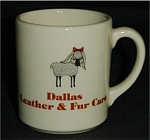 Dallas Leather and Fur Coffee Mug