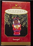 1997 Snow Girl Hallmark Ornament