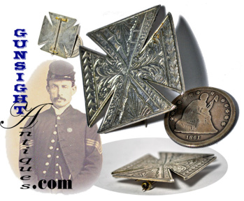 Original Civil War 5th Corps Badge