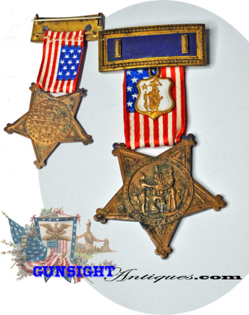 Massachusetts Civil War Vet's - G. A. R. Membership Medal