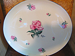 Vintage Syracuse China Iron Wimm Rose Oval Platter