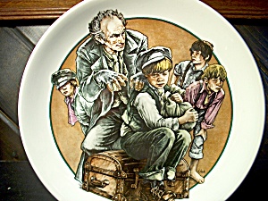 World Of Dickens Oliver Twist And Fagin Plate