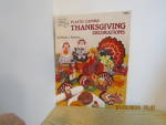 ASN Plastic Canvas Thanksgiving Decorations  #3068