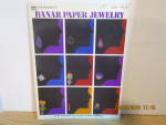 Banar Designs Banar Paper Jewelry  #129