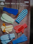  Beehive Socks,Mitts &Gloves for Children Booklet #7140