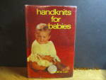 Vintage Craft Book Handknits For Babies 