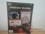 Jeremiah Junction Cross Stitch Christmas Welcome #103